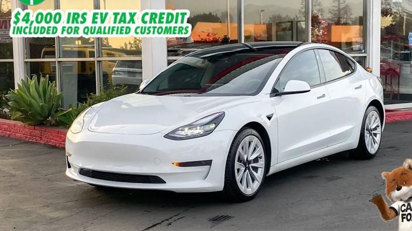 TESLA MODEL 3 2021 5YJ3E1EA9MF017845 image